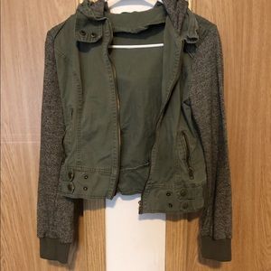 🌟 army green jacket 🌟